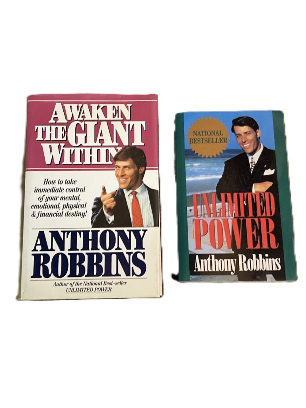 Tony Robbins 2-Book Bundle: Awaken the Giant Within and Unlimited Power